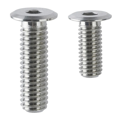 TOBO Yüksek dayanıklılıklı özel hex flange GR5 Ti-6al-4v titanyum bağlayıcılar titanyum vidalar titanyum vidalar