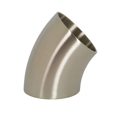 Metal Nikel Alaşım Inconel 600 Yüksek Kalite 45 Derece Kıç Kaynak Ellük ASME B16.9 1 ila 24 Inç Gümüş