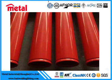 ASTM A106 Kaplamalı Çelik Boru SINIF B İZLEME OD 4 İNÇ Boyutu 3PE Malzeme