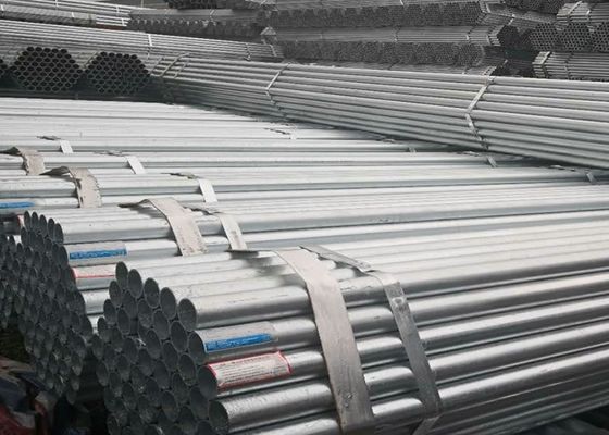 İnşaat Sıcak Dip Galvanizli Tüp Sağlam Galvanizli Kaplı Tüp Bina Çerçeve ve Açık Sanayi için Uygun