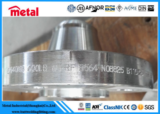 ASTM B564 N08825 Nikel Alaşımlı Kaynak Boyunlu Flanş 600LB RF WN RF