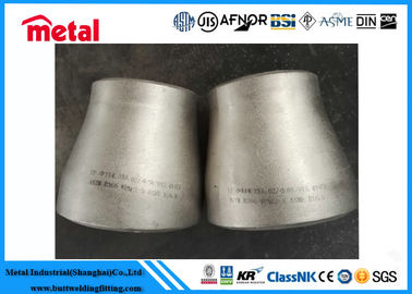 Nikel Alaşımlı Boru Alın Kaynak Redüktörü Inconel 600 UNS N06600 Gümüş Redüktör