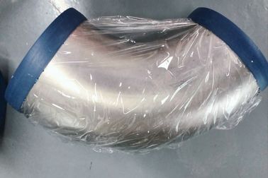 Süper Dubleks Paslanmaz Çelik Boru Ek Parçaları UNS S32750 SCH 80 S 6 Inç 90 Derece Dirsek