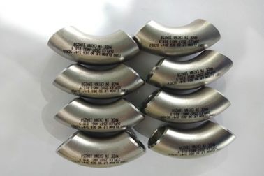 SCH10 Dubleks 2507 Alaşımlı Çelik Boru Ek Parçaları Dirsek LR 90 ° 3/4 