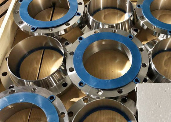 Yivli 150psi Sch10s Astm A182 Gr F51 Kaynak Boyunlu Flanş