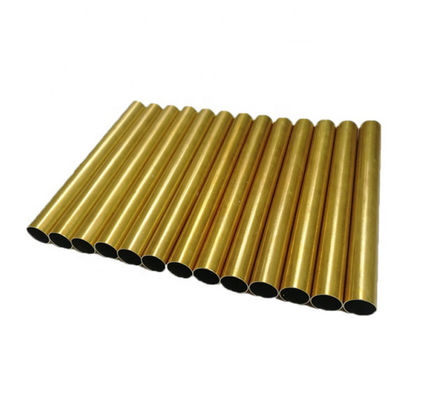 ASTM OD 6mm CuZn40 C27400 H62 Düz Pirinç Boru