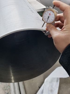 Östenitik Paslanmaz Çelik Dikişsiz Boru WNR 1.4429 317LN İnce Duvar kalınlığı 8 İnç Boyut