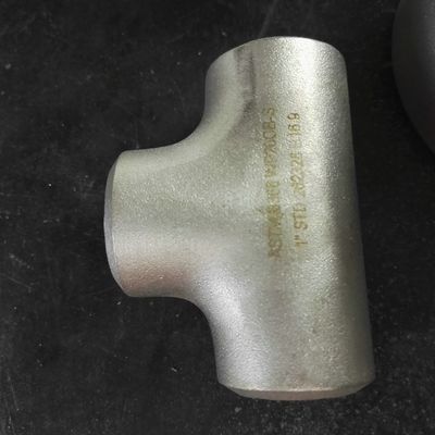 ASME WP310S 3-1 / 2'' Paslanmaz Çelik Boru Ek Parçası Sch60 Yuvarlak Te