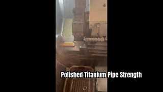 Dikişsiz Titanyum Boru GR5 Cilalı Kaplama