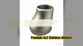 ASTM A403 WP304 Eksantrik Redüktör 6x3 Boru Bağlantısı