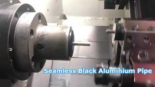 Dikişsiz Siyah Alüminyum Boru Yüksek Hassasiyetli